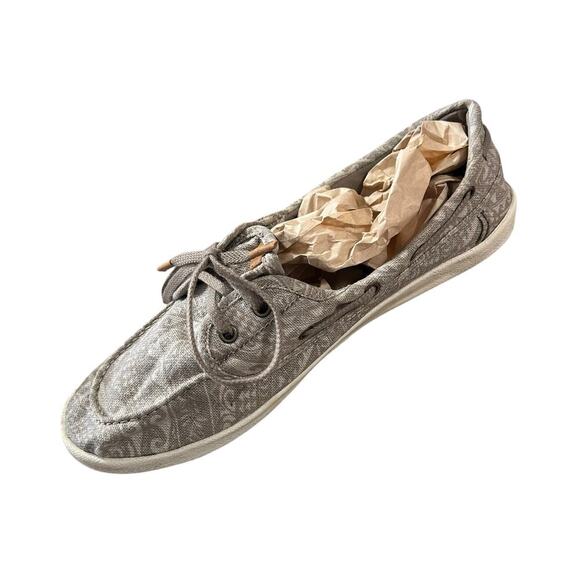 Sperry Lounge Asway 2 Women's Canvas Boat Slip on sneaker shoe 10 - Picture 4 of 10